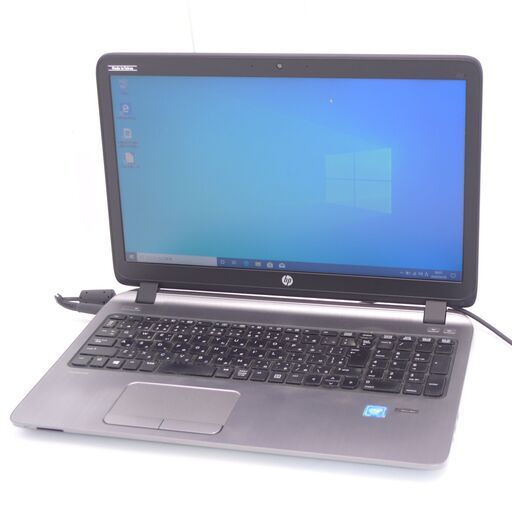 中古良品 日本製 15インチ Wi-Fi有 ノートパソコン hp 450 G2 第5世代 Celeron 8GB 500G 無線 Bluetooth カメラ Windows10 Office済