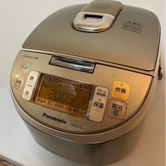 【お譲り先決定】Panasonic 炊飯器 SR-DG102J