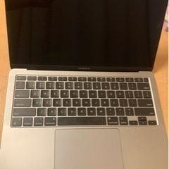 【ネット決済・配送可】MacBook Air (USキーボード,...