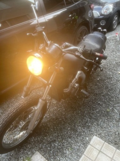 エリミネーター250v 不動車 レストアベース 部品取り