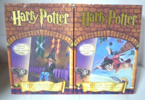 ☆ハリーポッター Harry Potter AND THE GOLDEN SEITCH スニッチ 250 PIECE PUZZLE ジグソーパズル ハーマイオニー HER MIONE GRANGER AND THE SORTING HAT◆日本未発売・2個セット