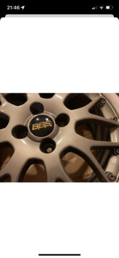 VW純正 BBS RS764 本物センターキャップ、ナット他 16インチ 6.5J 100-4H
