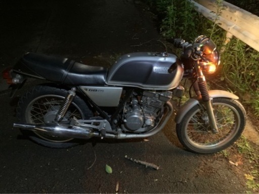 ホンダ GB250 クラブマン 古いです ジャンク 部品取りベース 引き取りしてください 始動OK!!
