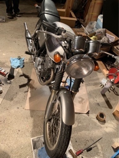 ホンダ GB250 クラブマン 古いです ジャンク 部品取りベース 引き取りしてください 始動OK!! 5
