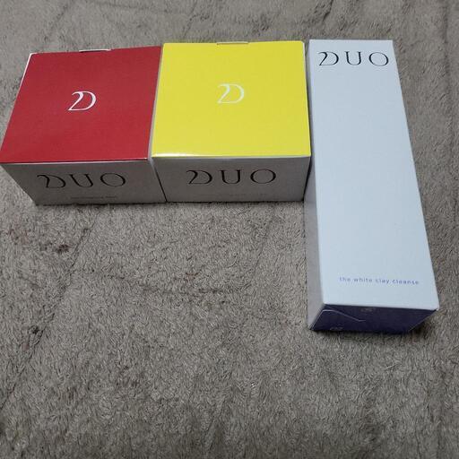 Duo赤、黄色、洗顔set