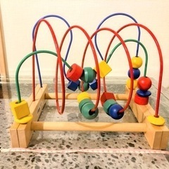 【ネット決済】IKEA知育玩具 MULA ビーズコースター(ボー...
