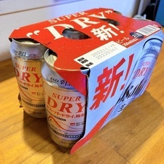 「決定者あり」新Asahiビール350 6缶