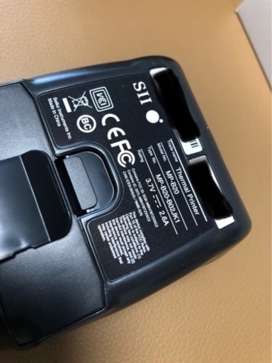 美品 SII MP-820 ポータブルプリンター （ロール紙8本付き） 新品同様
