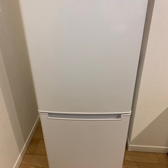 小型の2ドア冷蔵庫 2019年9月購入