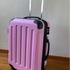 TSAロック搭載 軽量スーツケースSサイズ ピンク