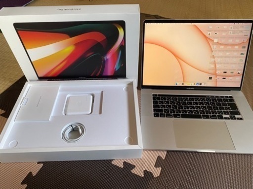 Macbook pro 16inch 2019 シルバー