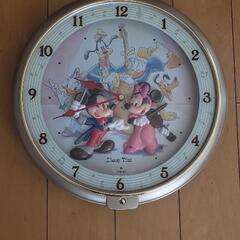 ディズニー(ミッキー、ミニー)の掛け時計