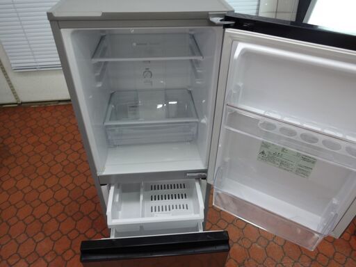 ID 005143　冷蔵庫　２ドア　アクア　126L　２０１９年製　AQR-J13H(S)