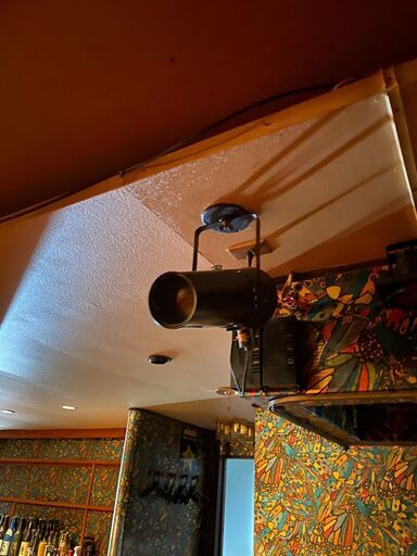 ミラーボール、フラッシュライト、スポットライト、回転ライト等一式