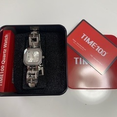 値下げ　新品未使用　腕時計　TIME100  レディース