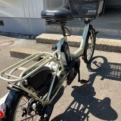 お譲りする方が決まりました。電動アシスト自転車 ヤマハPAS kiss mini