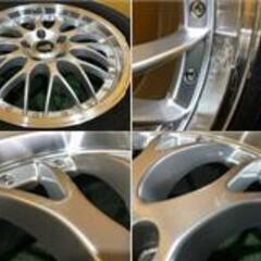 No.808 ブリヂストン BEO メッシュホイール 17インチ 17×7J 5穴 PCD114 