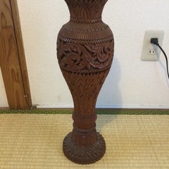 アジアン　骨董　花瓶　オブジェ