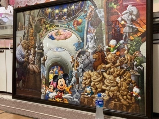 超特大！Disney 4000ピース額付き！