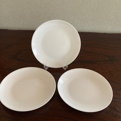 パン屋さんの白いお皿(3枚)