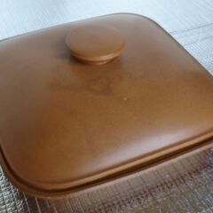 💥値下げ😍陶器 角型 バル 蓋付 グリルパン  オーブン　500円