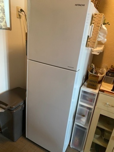 2016年製　日立　225L 2ドア冷蔵庫