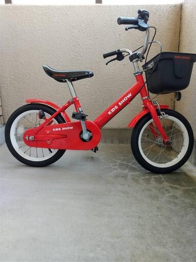 自転車 キッズ 子供 子ども 14インチ 赤 イオン イオンバイク Yahoo