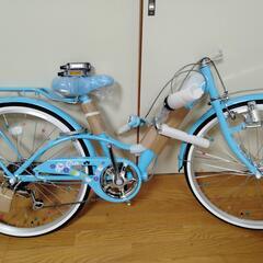 【新品】女の子用自転車 24インチ 6段ギア 水色 未使用・開梱のみ・新品　20,800円→安値で