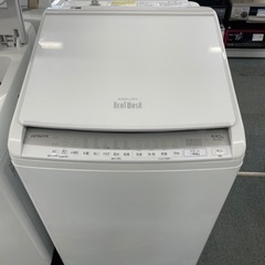 日立 洗濯機 BW-DV80F 8kg 2020年製 中古
