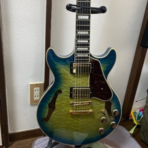 【値下げ中】Ibanez セミアコ　ギター　美品