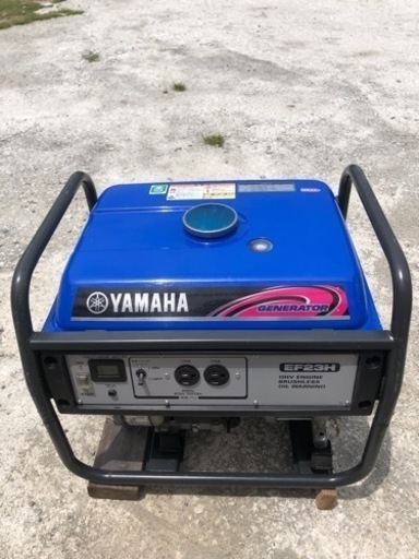 発電機　ヤマハ　3ヶ月使用