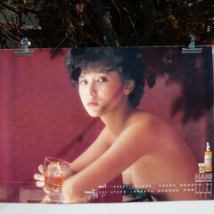 女優　斉藤慶子 カレンダー　(1984年　ポスター　6枚)