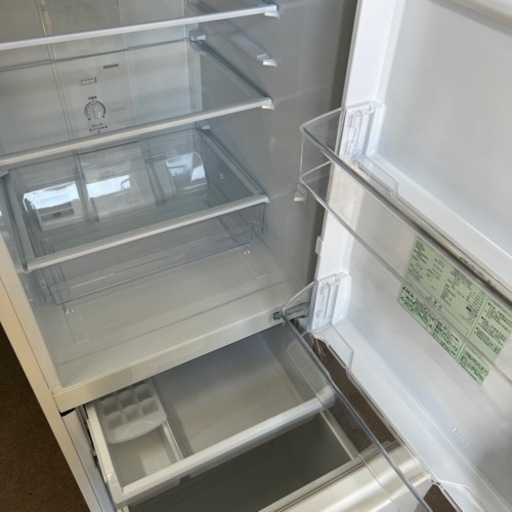 2019年製 美品 中古 AQUA 168L『58L大容量冷凍室!!』幅52.5cm 2ドア冷蔵庫 AQR-17J