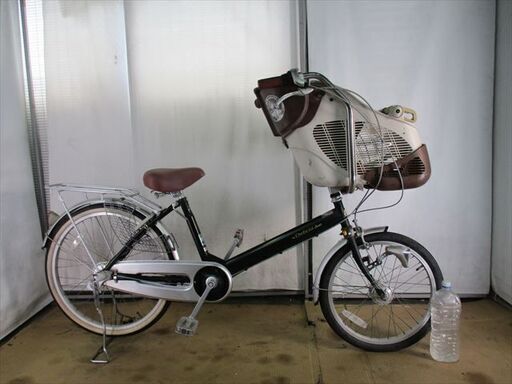 B907★\\15800円スタート★ 整備済み　中古自転車 3人乗り対応　ホダカ　デリシアデュオ　グリーン【20.22インチ 】 (*^▽^*)