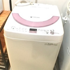 シャープ　SHARP 洗濯機 6 kg  ES-GE60N-P ...