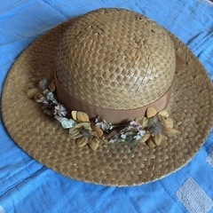 天然草 日本製の麦わら帽子
