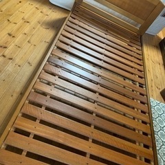 木製 低床式 ベットフレーム 
