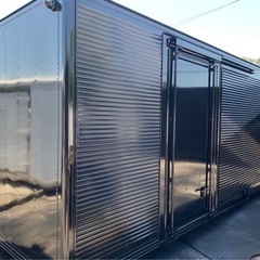 No.620 アルミバン 4ｔ 車 アルミ 箱 バイク 倉庫 トラック コンテナ 米 保管庫 物置 DIY