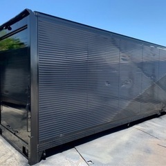 No.620 アルミバン 4ｔ 車 アルミ 箱 バイク 倉庫 トラック コンテナ 米 保管庫 物置 DIY