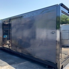 No.620 アルミバン 4ｔ 車 アルミ 箱 バイク 倉庫 トラック コンテナ 米 保管庫 物置 DIY