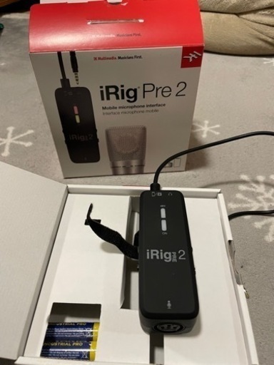 エフェクター、PA機器 Ik Multimedia iRig Pre 2