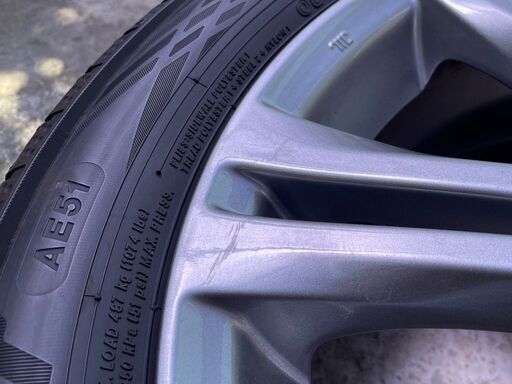 取引中】ホンダ フィット GE系純正ホイール・タイヤ 185/55R16 6J+53