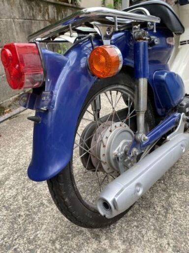 ホンダ　スーパーカブ　F1　50　ブルー　鹿児島市　新聞社仕様？ ホンダ スーパーカブ F1 50 ブルー 鹿児島市 新聞社仕様？