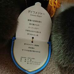 競馬ぬいぐるみ レア 特大2Lサイズ ダイワメジャー ウマ娘 AVANTI