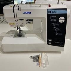 美品JUKI家庭ミシンHZL-K10ハードカバー付き