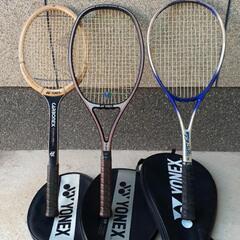 硬式テニスラケット3本