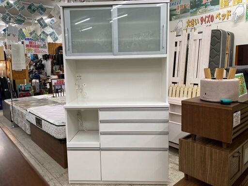 【愛品館 江戸川店】松田家具 キッチンボード  ID:151-007443-007