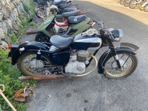 メグロ　SG250 レストアベース　部品取り