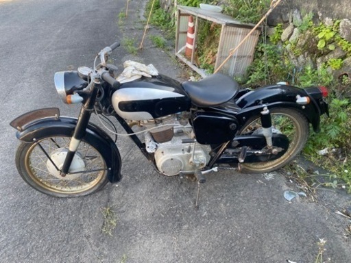 メグロ　SG250 レストアベース　部品取り