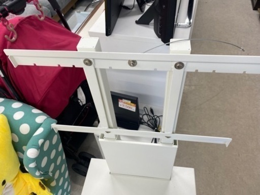 壁寄せテレビスタンドB ホワイト 美品!! - おもちゃ